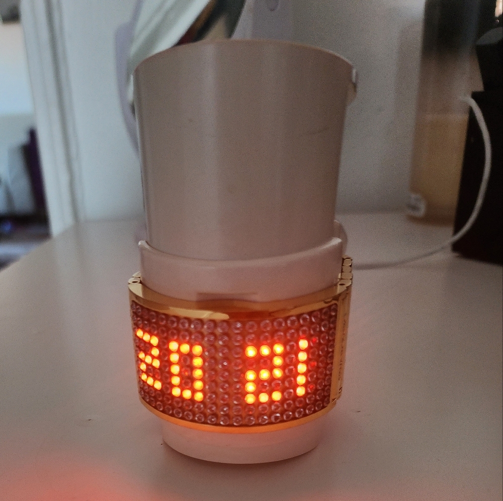 Swarovski Crystal D: light watch